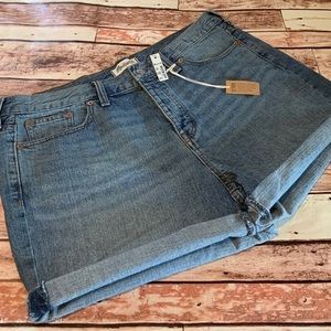 NWT Madewell High-Waisted Jean Shorts